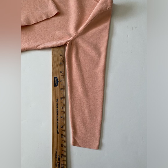 LOFT Ann Taylor vintage knit sweater stretch material women SP flower accent - Picture 10 of 10